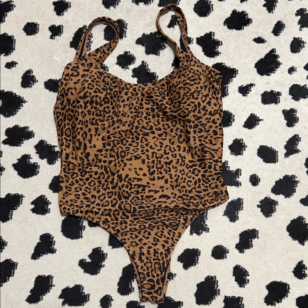 Sports Illustrated Swim Leopard Print One Piece